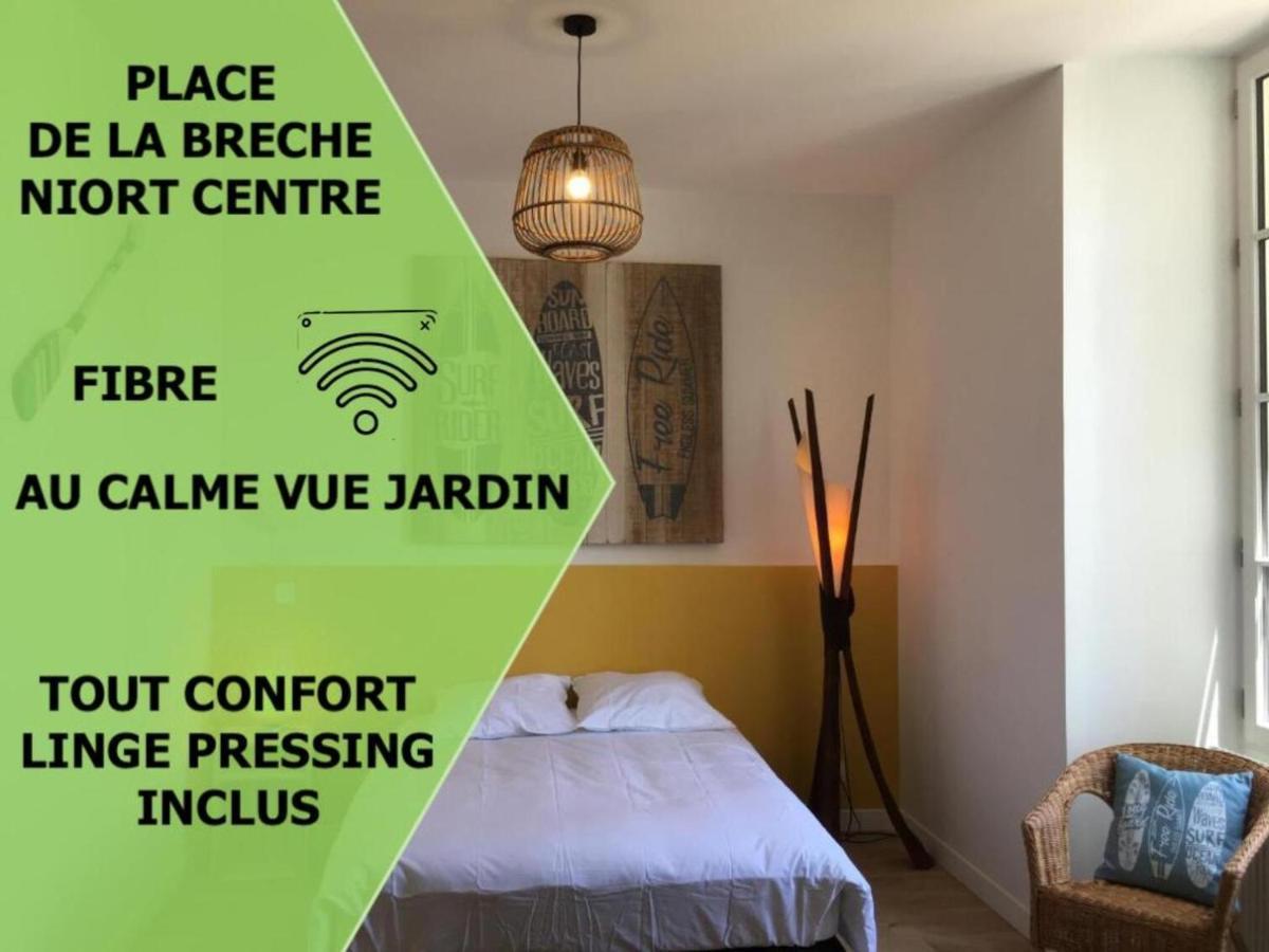 Le Beach Centre La Breche Wifi Vue Jardin Niort Kültér fotó